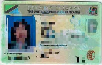 坦桑尼亚驾照翻译盖章